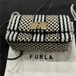 Furla Knitted Shoulder Bag